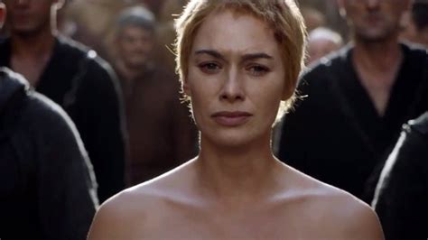 cersei naked|Cersei Nude Scene in Game of Thrones Finale